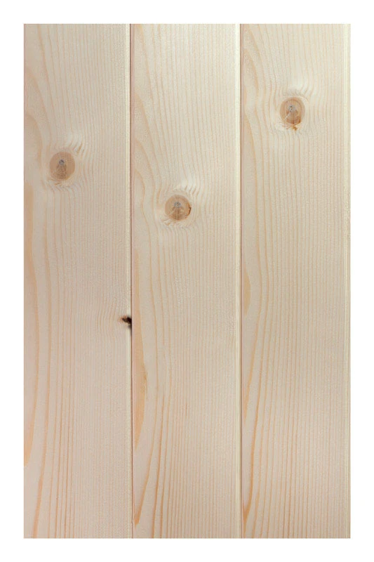 Global Product 0.25 in. H X 3.5 in. W X 8 ft. L Unfinished Knotty Pine Wall Planking