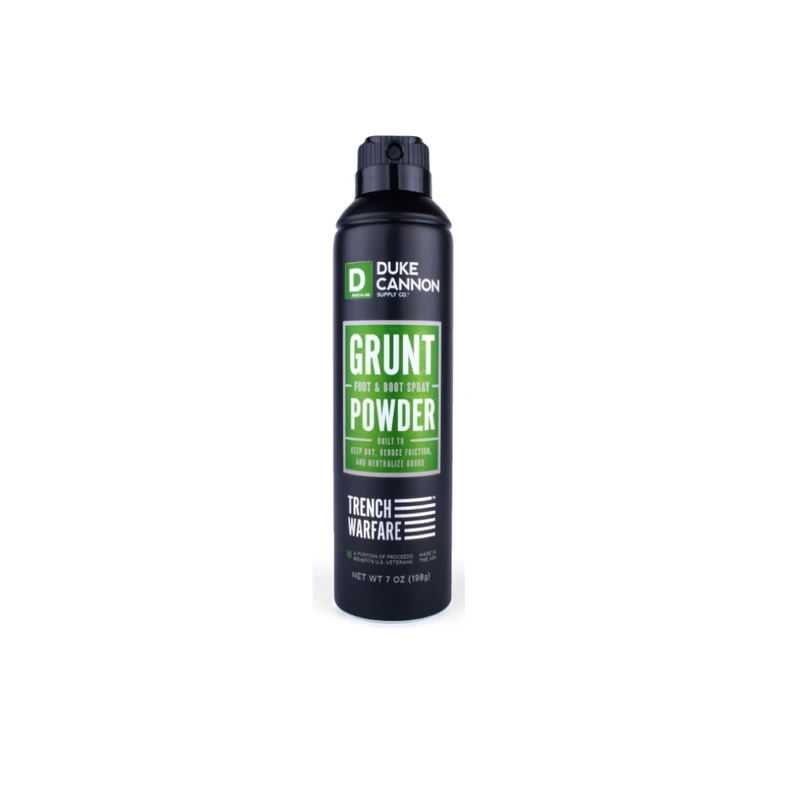 Duke Cannon Grunt Foot & Boot Powder Spray 7 oz