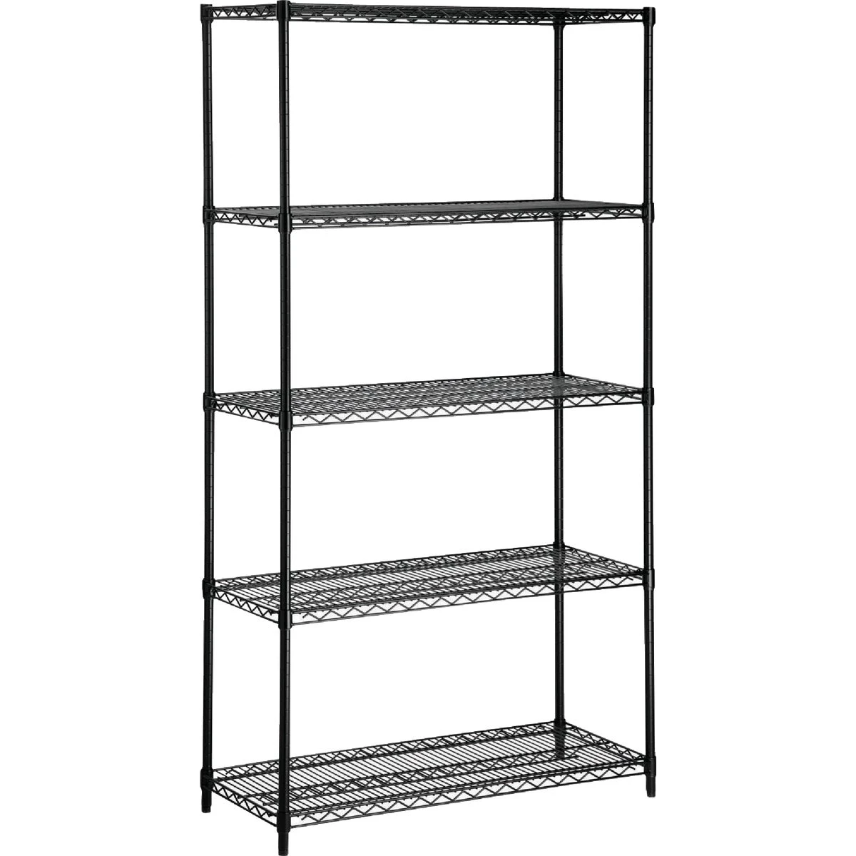 5-tier Adjustable Steel Shelving Unit 35 In. X 72 In. X 13 In.