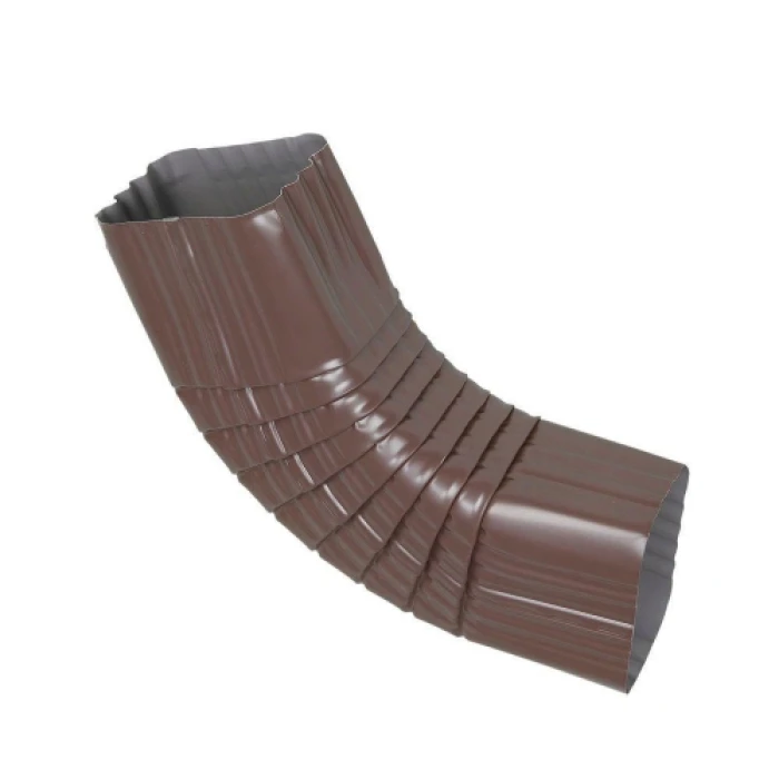 Spectra Metals 2 x 3 In. Aluminum Brown Side Downspout Elbow
