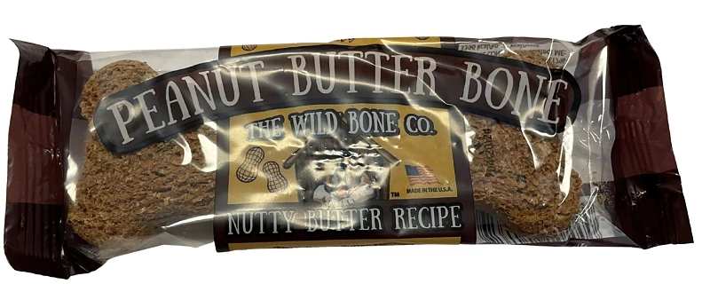 Peanut Butter Bone Dog Treat 1 Oz, Model 1871, Pack Of 24