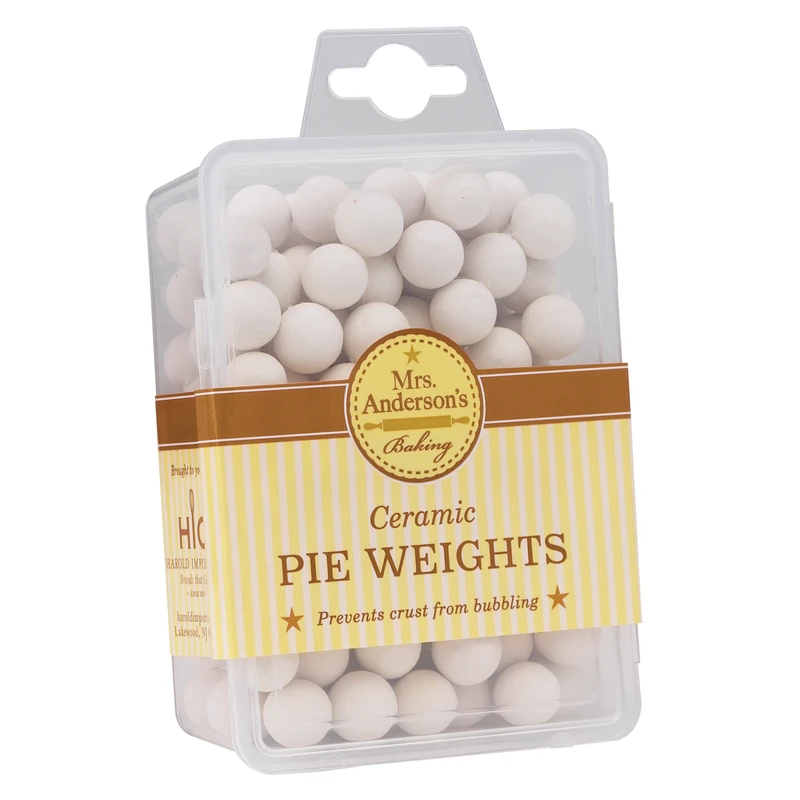 Harold Import Mrs. Anderson's White Ceramic Baking Weight Pie Beans