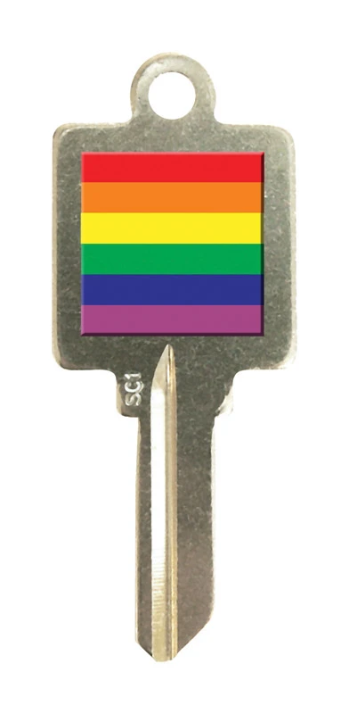 Hy-Ko Rainbow House/Office Key Blank SC1 - KL0 Single sided For Schlage Locks