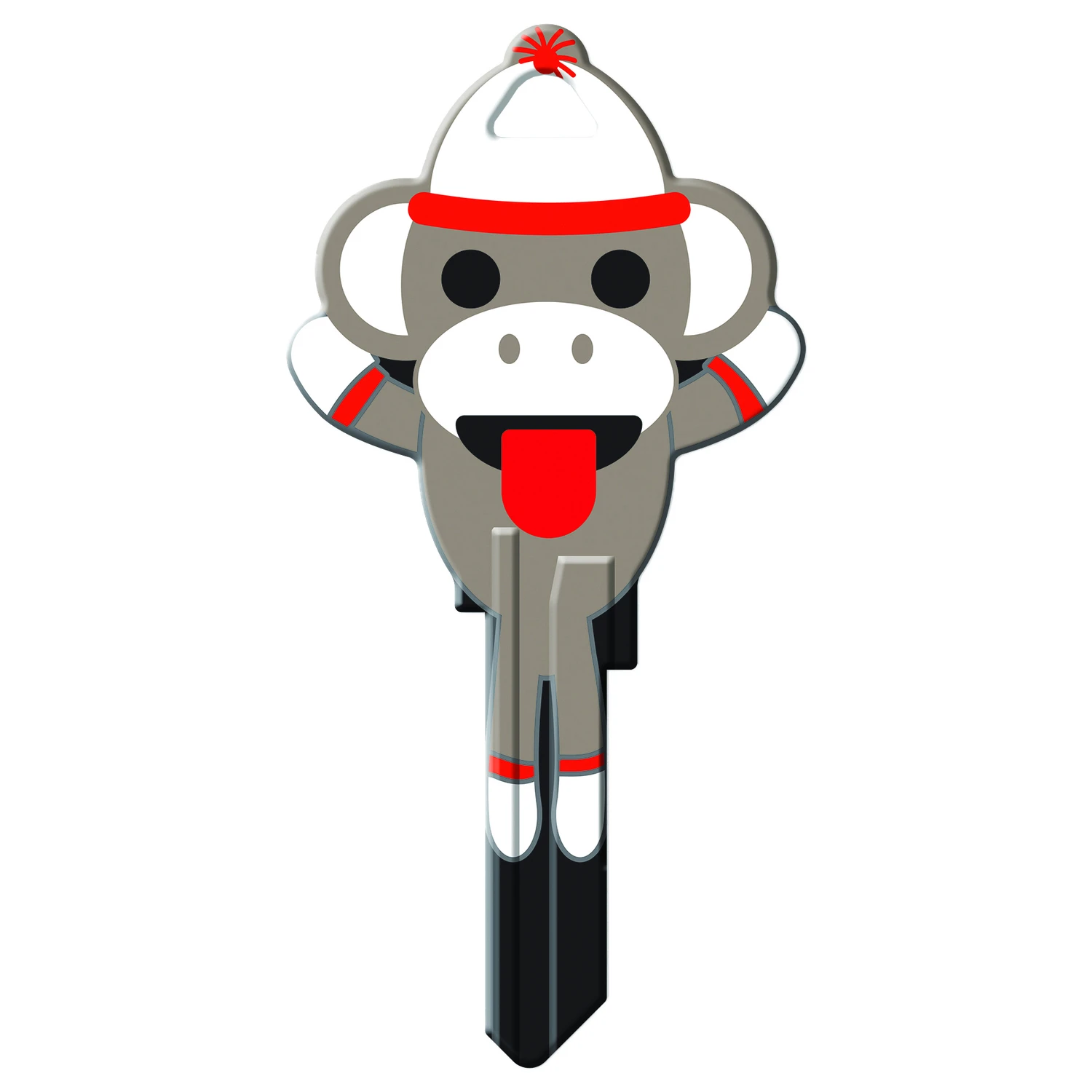 Hy-ko Sock Monkey House/office Key Blank Kw1xl For Kwikset Locks - Fun Design