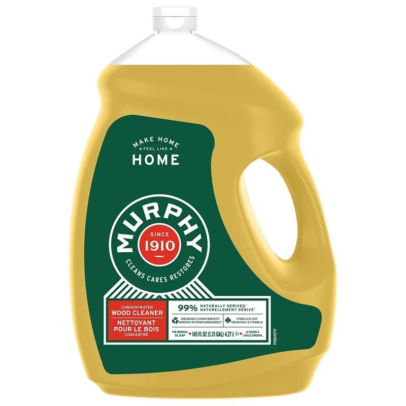 Orange Wood Cleaner 145 Ounce - Original Oil Soap For Natural Shine