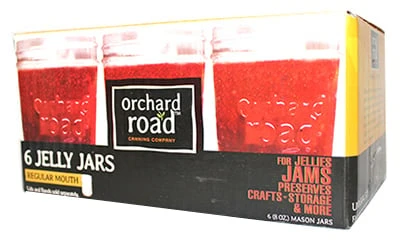 Canning 504 8 Ounce Jelly Jars - Set Of 6