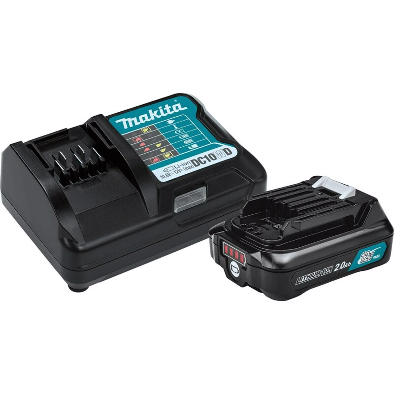 12v Max Cxt 2.0ah Lithium-ion Battery And Charger Starter Kit - 2 Pieces