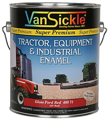 Van Sickle Paint 48071 1 Gallon Ford Red 8N Enamel Paint - Pack Of 4