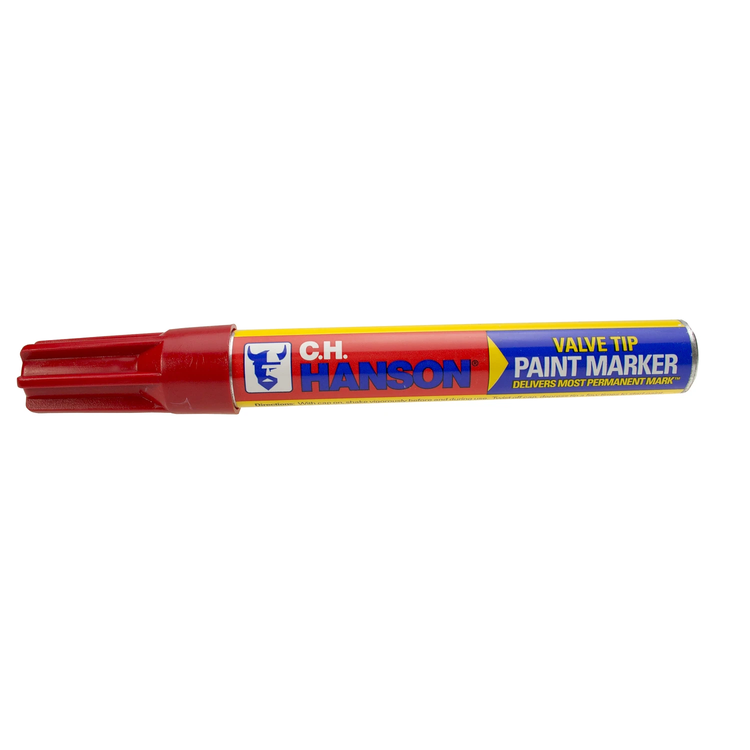 C.H. Hanson Sure-Point Red Valve Tip Paint Marker 1 pk