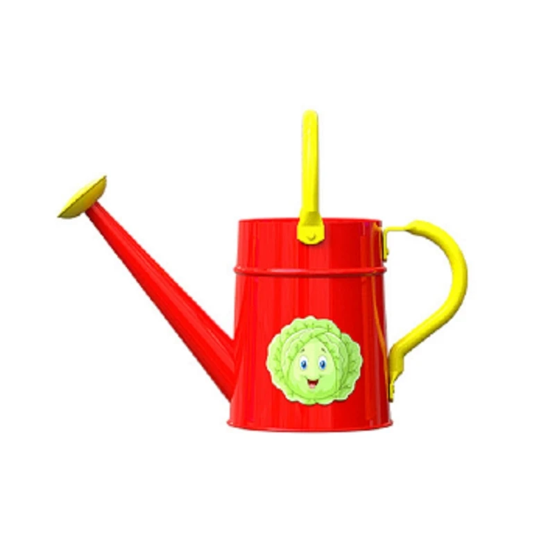 Panacea Red/yellow 0.5 Gal Steel Watering Can, Model 84863, Pack Of 6