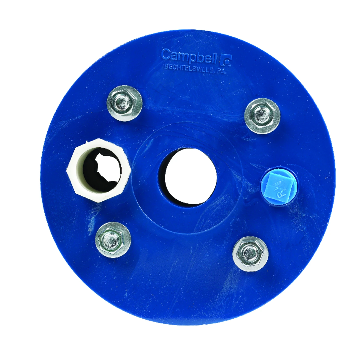 Abs Plastic 1 In. Well Seal For 1" Drop Pipe X 6" Casing
