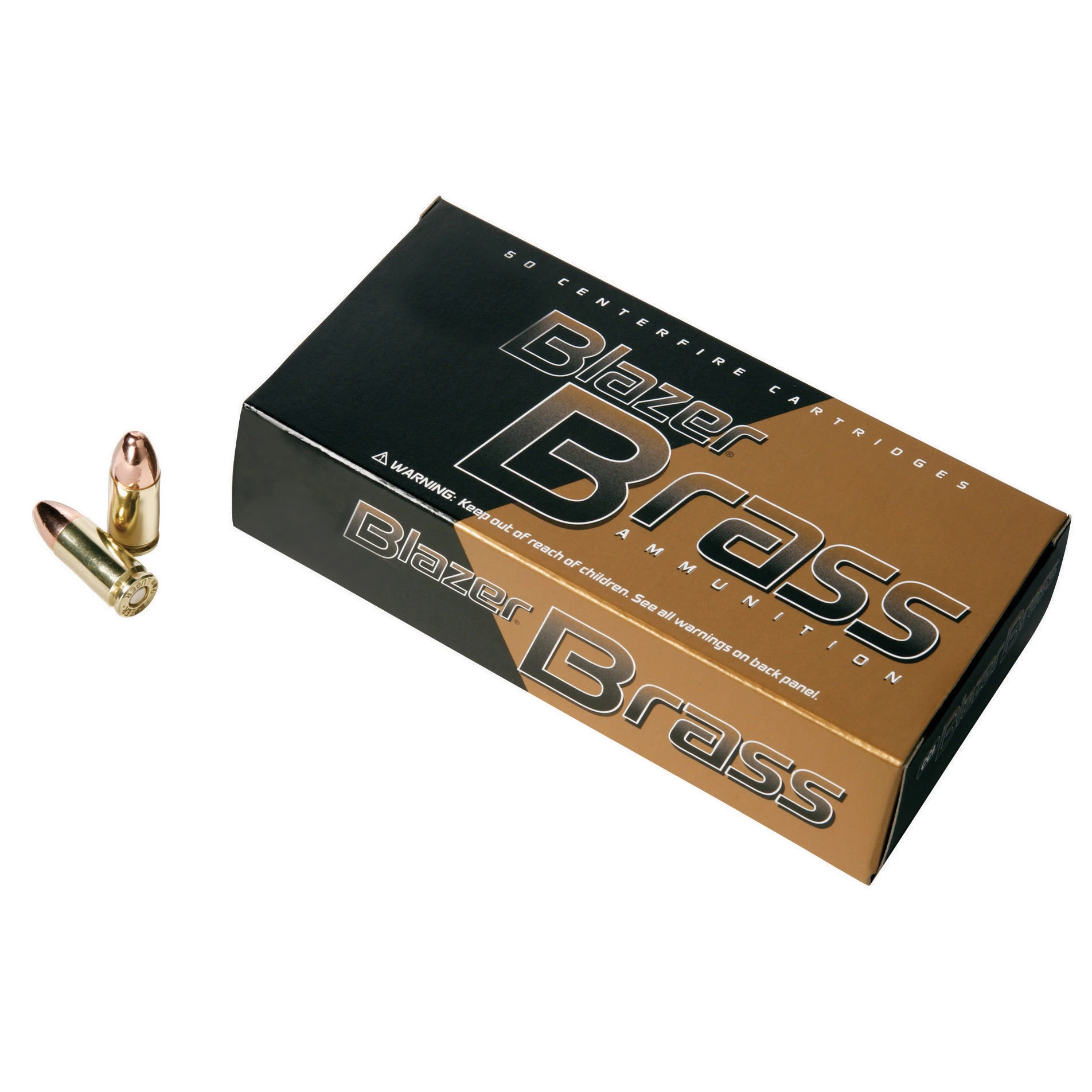 CCI 5220 Blazer Brass Handgun 40S&W 180gr Full Metal Jacket 50 Per Box