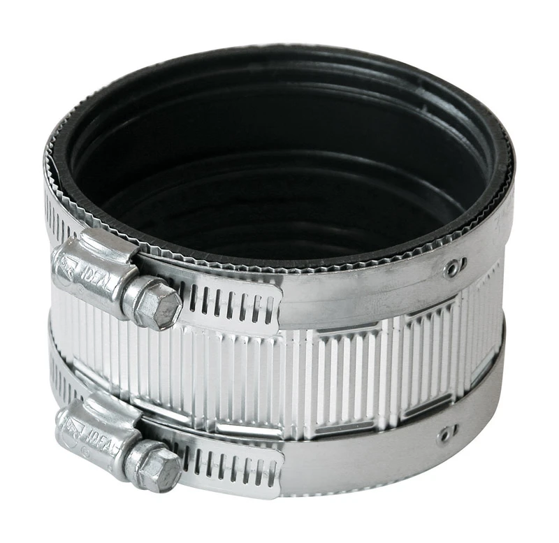 3-in Flexible Pvc No Hub Coupling Fittings - Model Pnh-33
