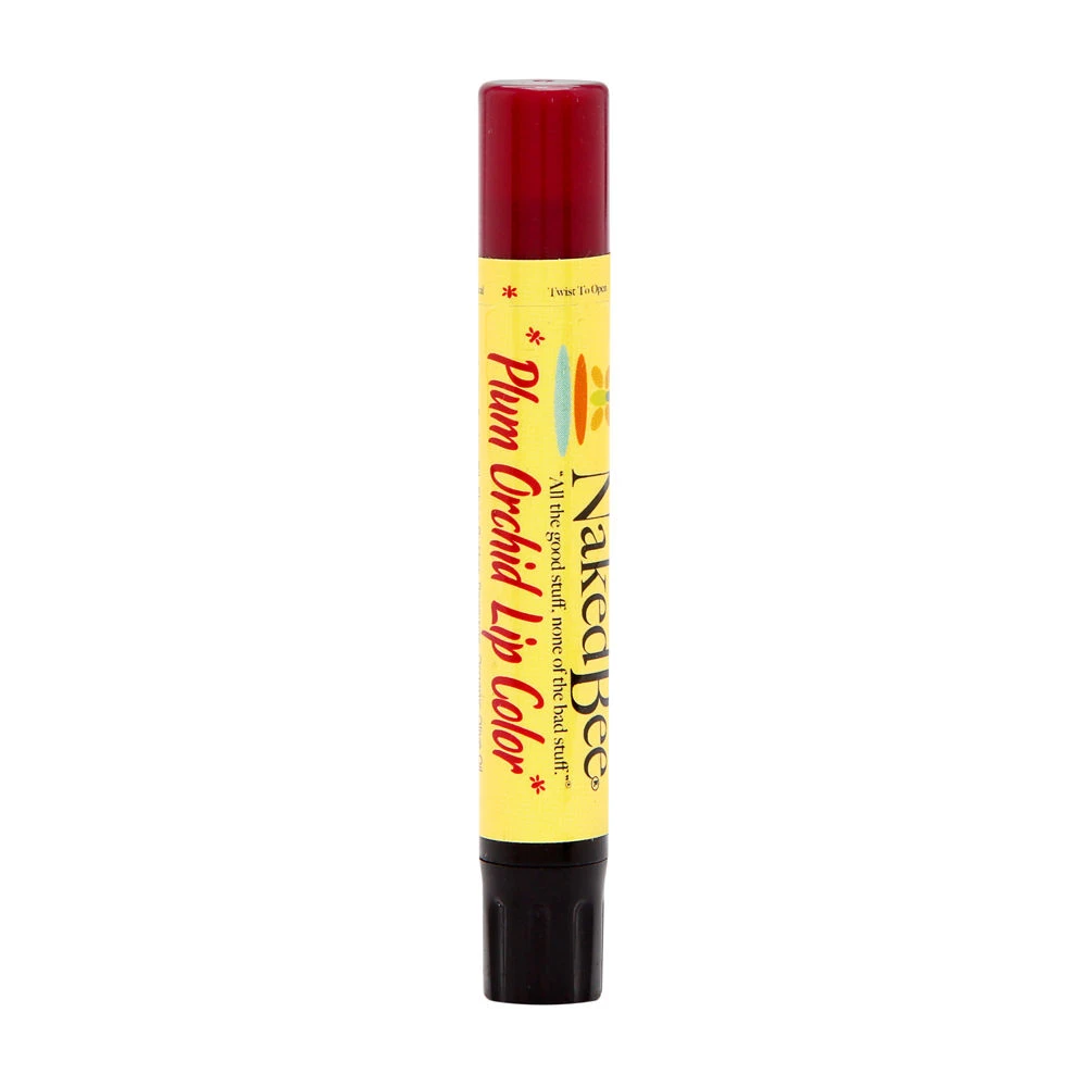 All Natural Plum Orchid Lip Color Balm 0.09 Ounce