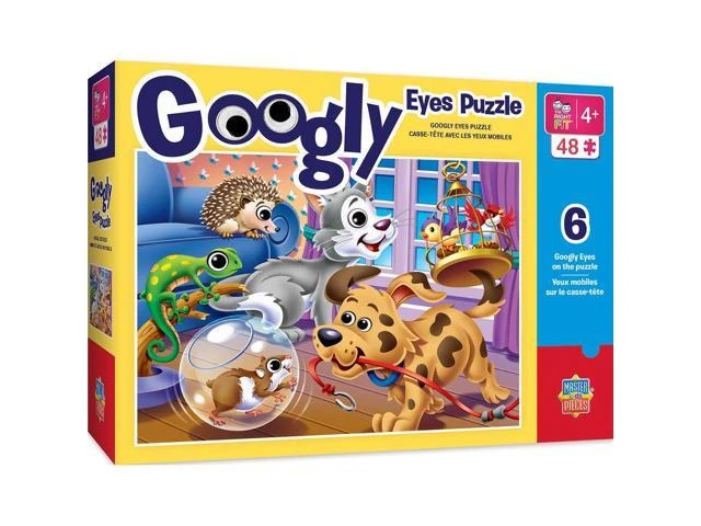 11838 14 x 19 in. Googly Eye Right Fit Pets Jigsaw Puzzle - 48 Piece