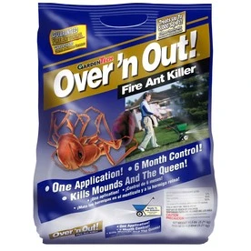 Over 'n Out Fire Ant Killer Granules, 11.5 Pounds - Effective Pest Control Solution