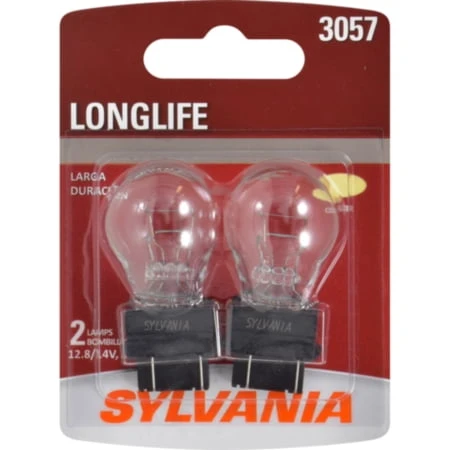 3057 Long Life Miniature Clear Bulb, 3057LL BP2, 2-Pk.