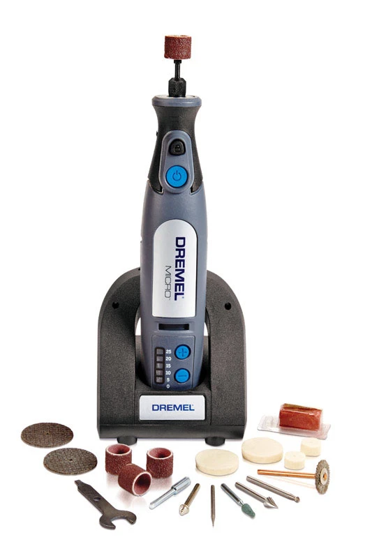 Micro 8-volt Max Variable Speed Cordless Rotary Tool Kit With 18 Accessories