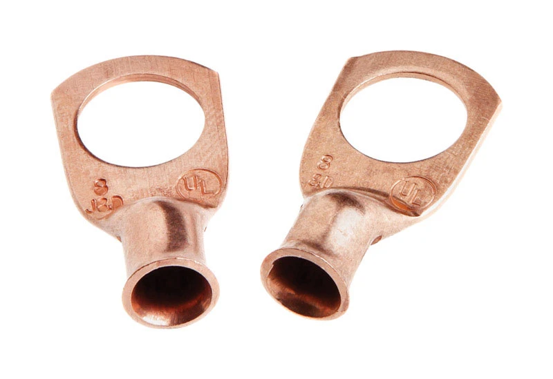 Forney Cable Lug Copper #4 X 1/2" Stud 2 Pk, Model 60104, Premium Quality