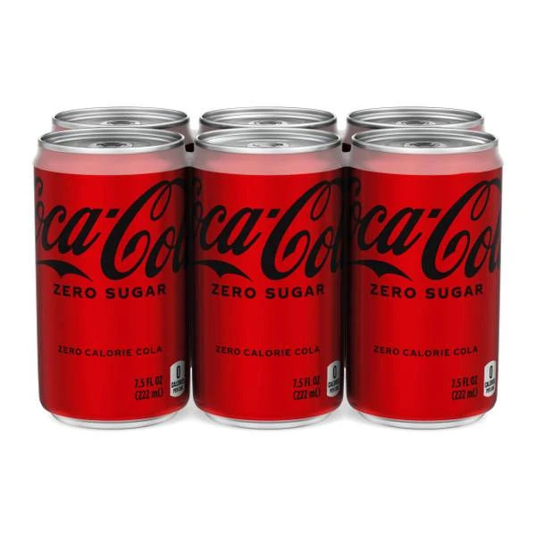 COKE ZERO 7.5OZ 6PK