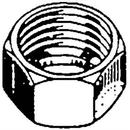 Slip Joint Nut Kit For Metal Faucet Supply Tubes, 1/2 Inch