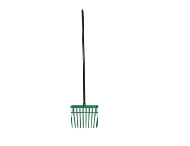 Poly Bedding Fork with 18 Durable Tines for Gardening and Landscaping