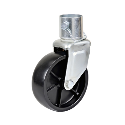 Trailer Jack Caster With Poly Wheel - Model 3801s139
