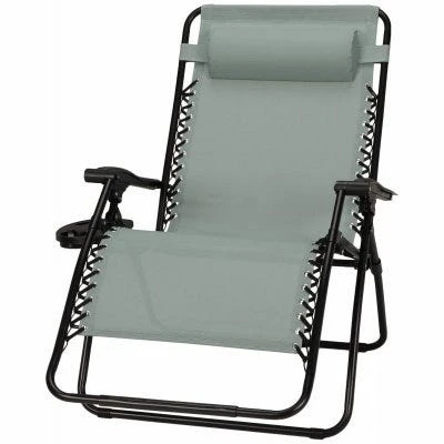 Marbella Extra Large Zero Gravity Chair, Coated Steel Frame, Red, Rxtv-1925-xl-r