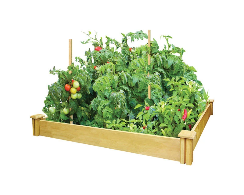 Premium Cedar Raised Garden Bed Kit, 4 Ft. X 4 Ft. X 5.5 In.