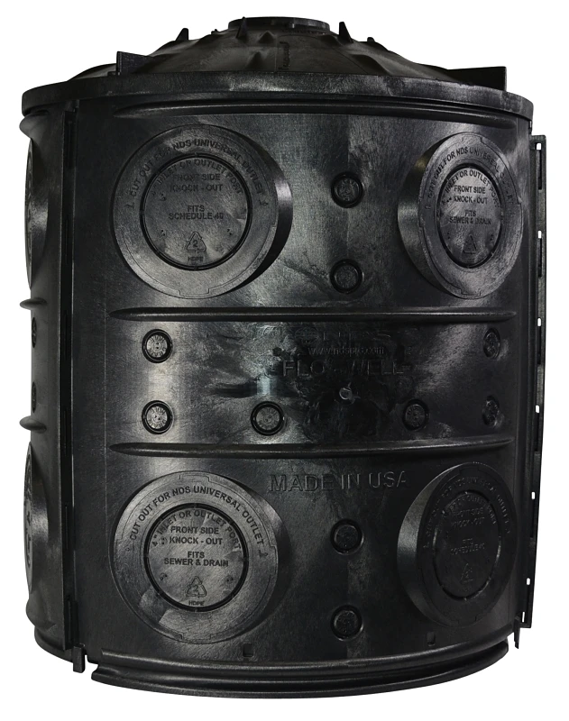 Flo-well Dry Well Storm Water Leaching System, Black, 24 X 28.75-in.