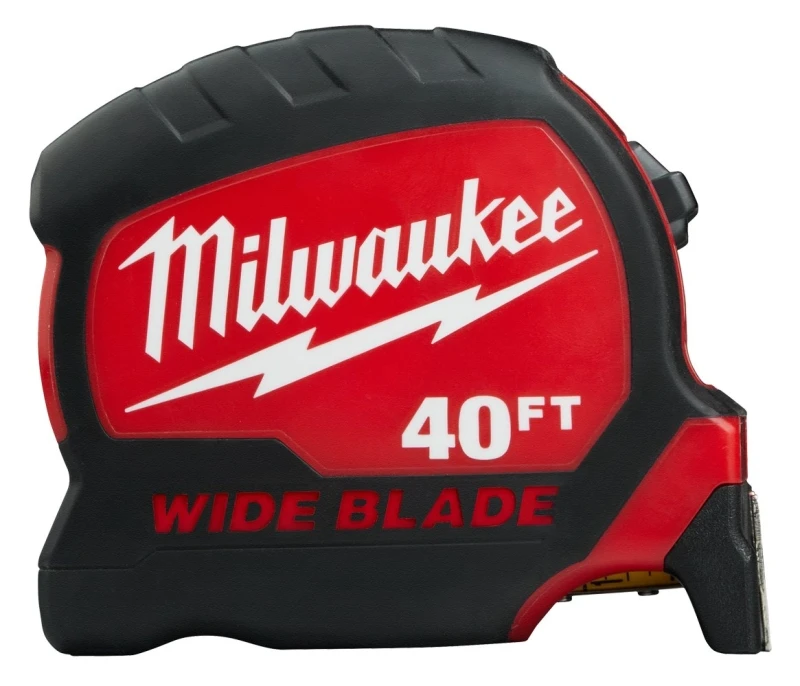 40 Ft. Wide Blade Tape Measure With 14 Ft. Standout And Impact Resistance
