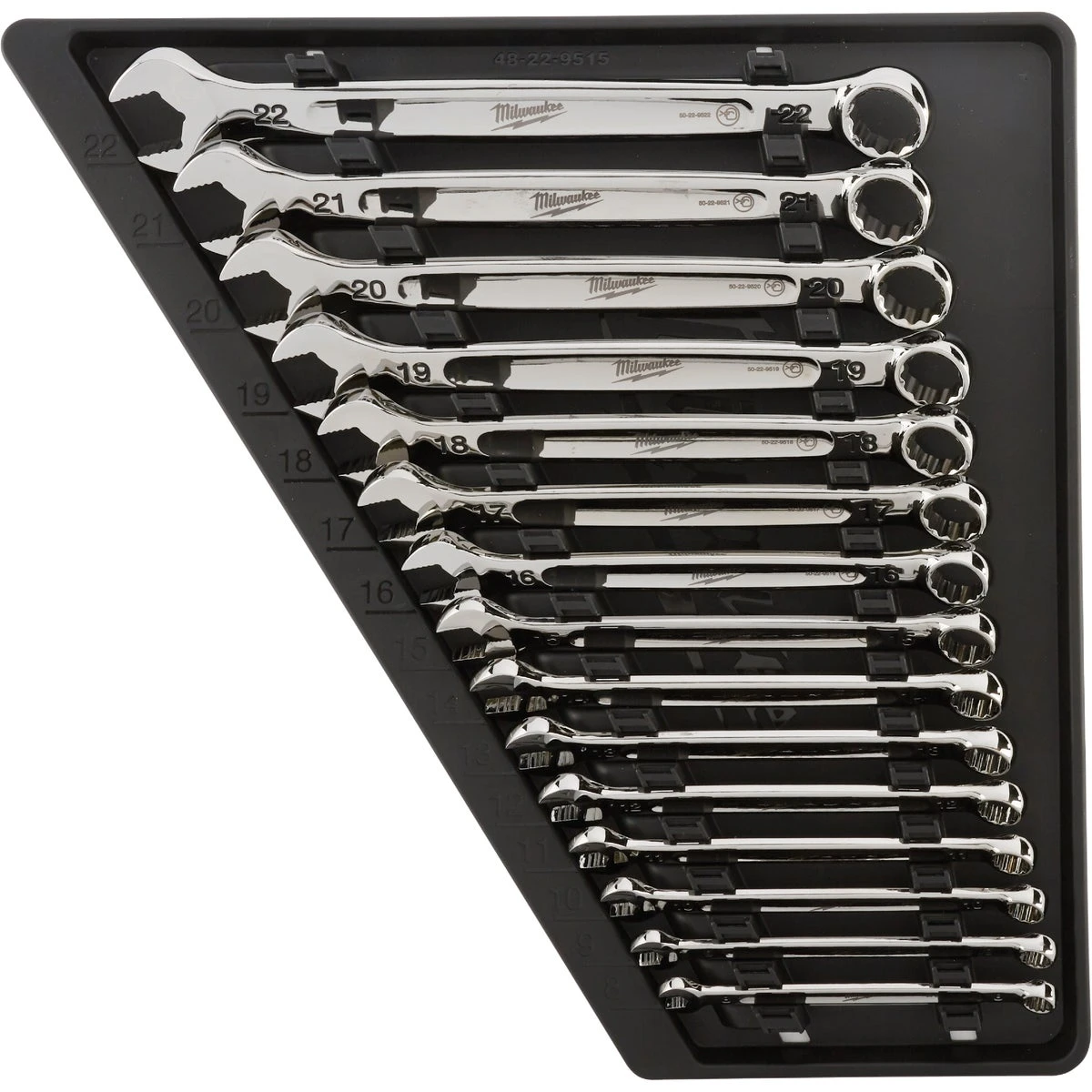 Metric 12-point Combination Wrench Set (15-piece) - Max Bite Design