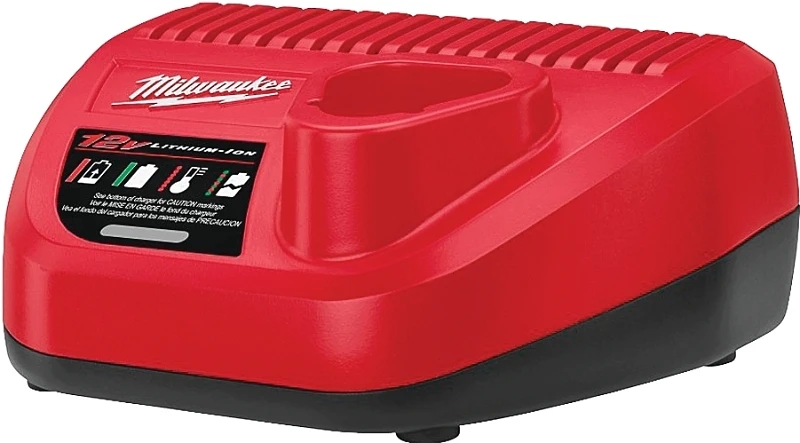 M12 12 Volt Lithium-ion Battery Charger - Fast Charging, Compact Design