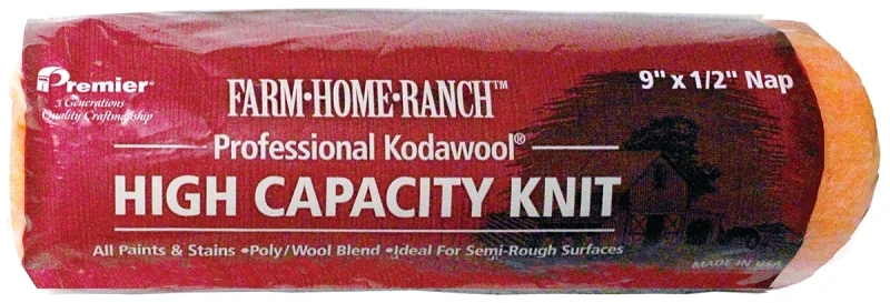 Farm/Ranch Pro Poly/Wool Paint Roller Cover, 9-In. x 1/2-In.