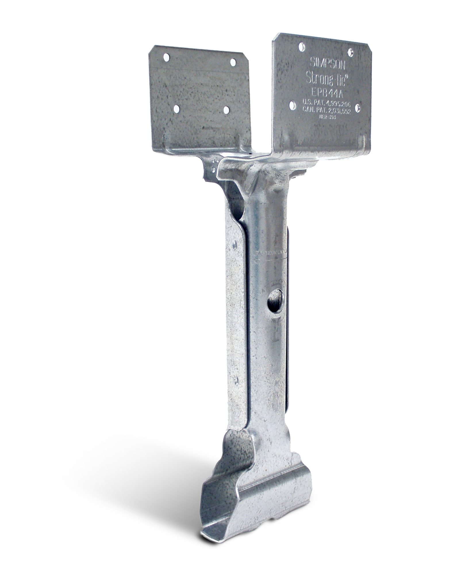 4 In. X 4 In. 14 Gauge Galvanized Elevated Post Base Epb44a
