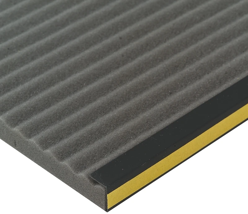 2-pack Gray Foam Air Conditioner Insulating Panels 9 In. W X 18 In. H