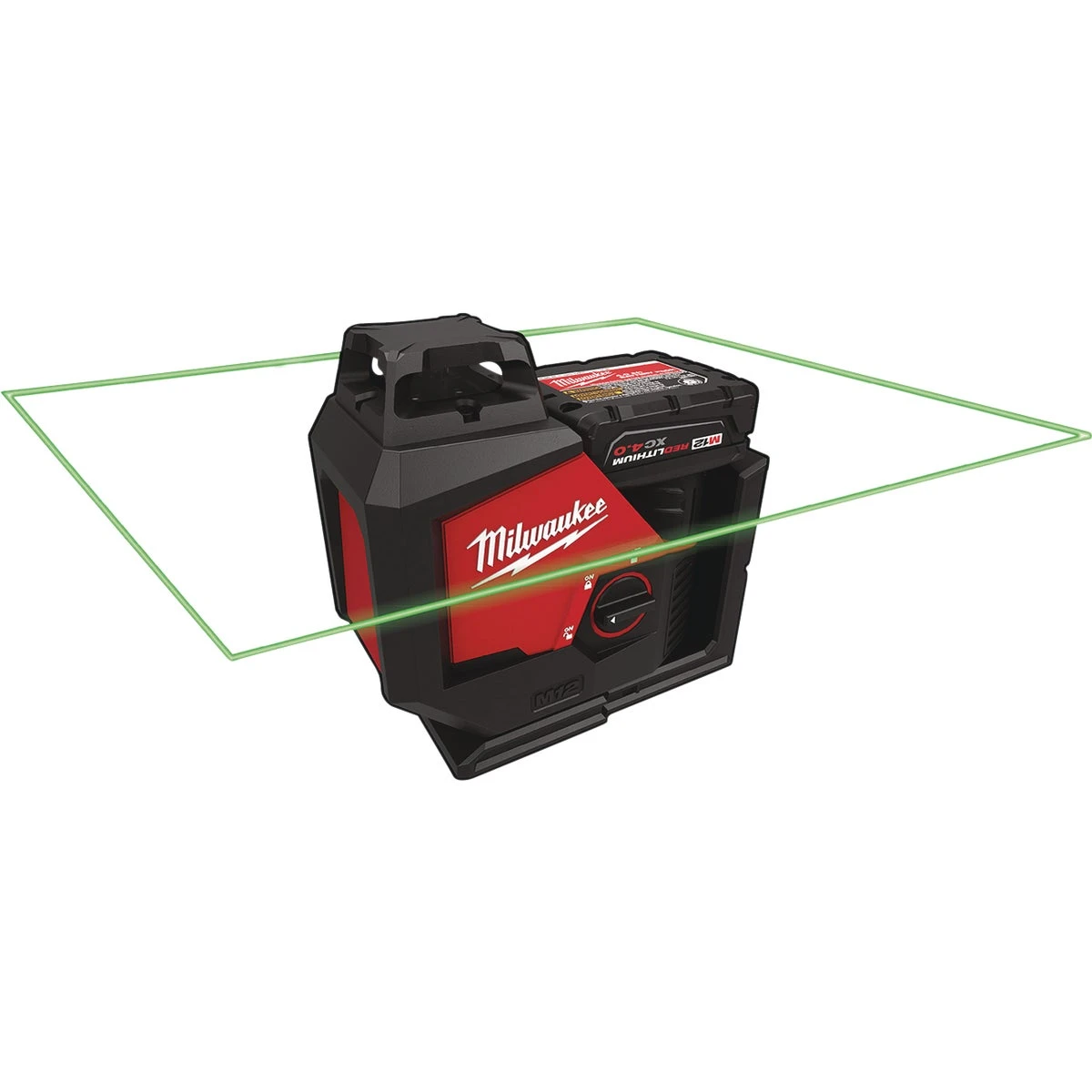 M12 165 Ft. Self-leveling 360 Degree Green Laser Level Kit With Accessories