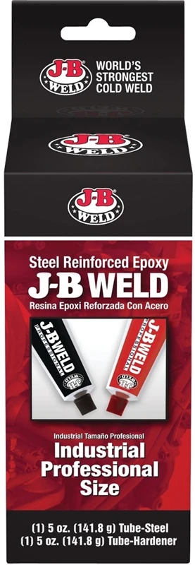 Cold Weld High Strength Epoxy Adhesive Compound, Two 5 Oz. Tubes