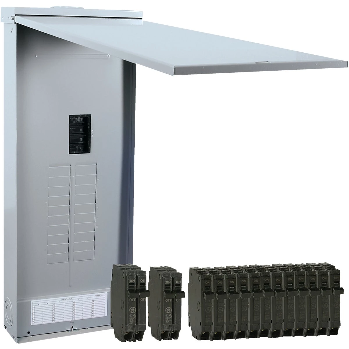 200 Amp Main Breaker Outdoor Load Center with Weather-Resistant Enclosure