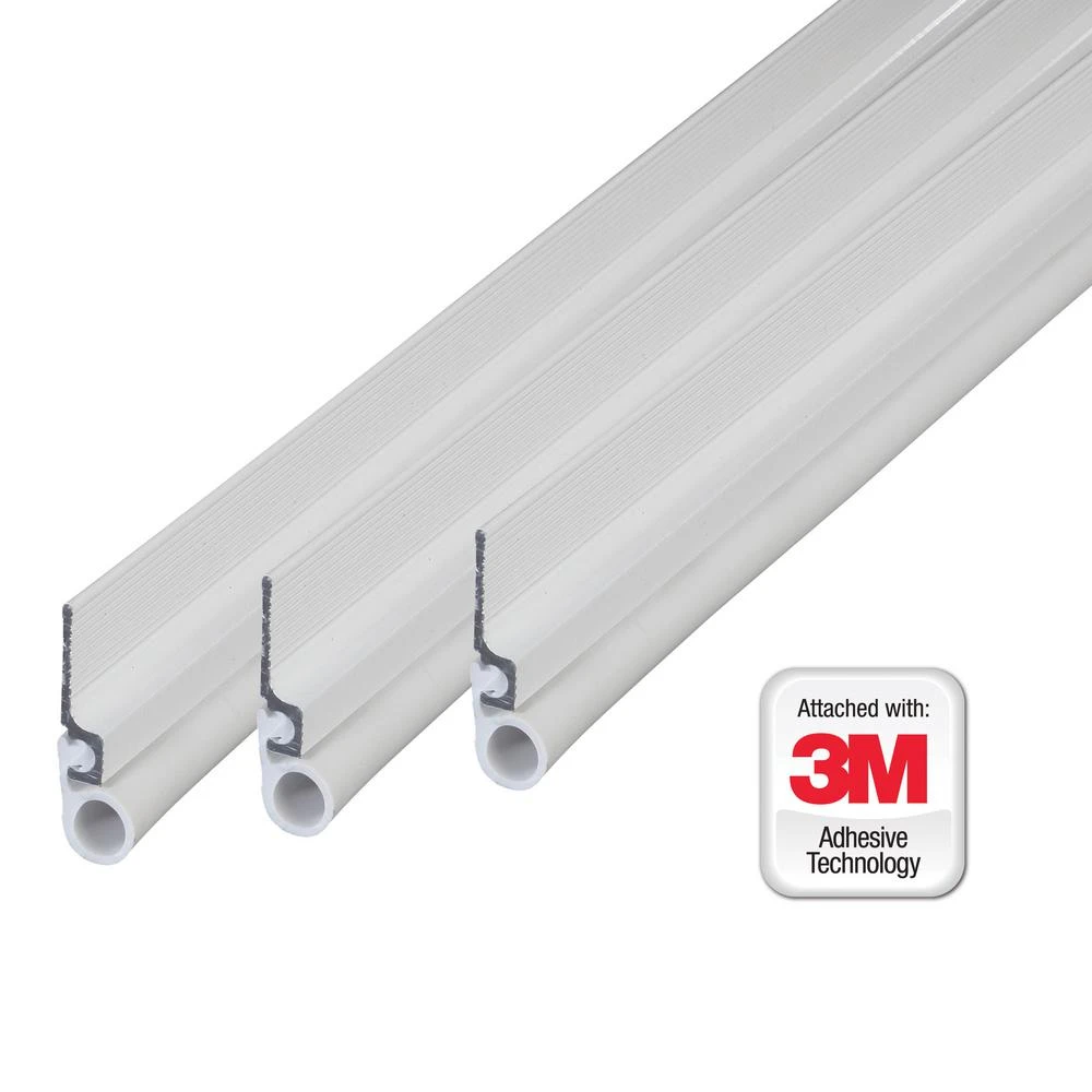 42 in. White Cinch Door Seal Top and Sides (5-Piece)