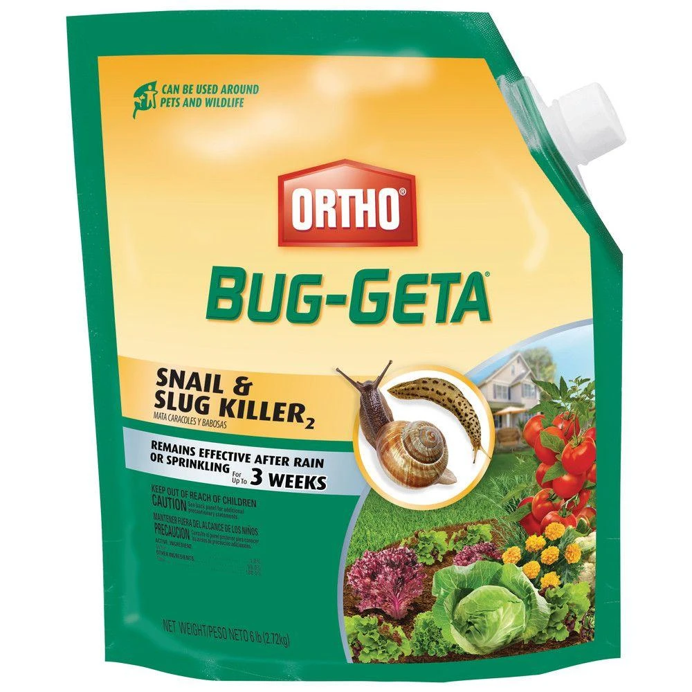 Bug-Geta Snail and Slug Killer Granules, 6 Pounds