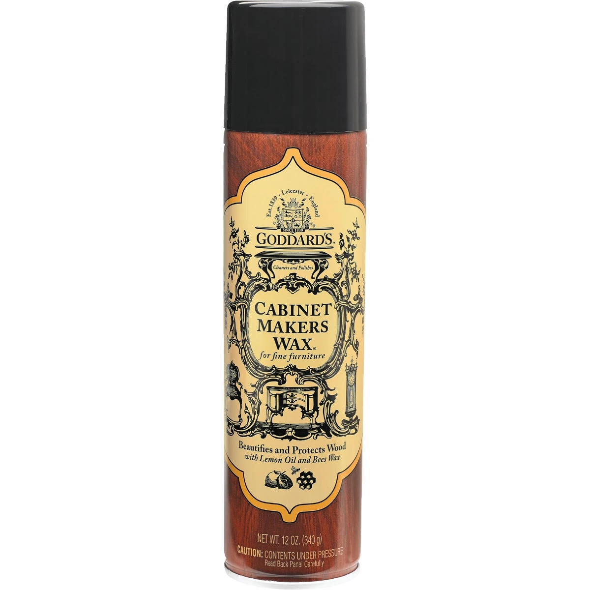 Cabinet Makers Wax 12 Oz. Lemon Scent Furniture Cleaner And Polish Spray