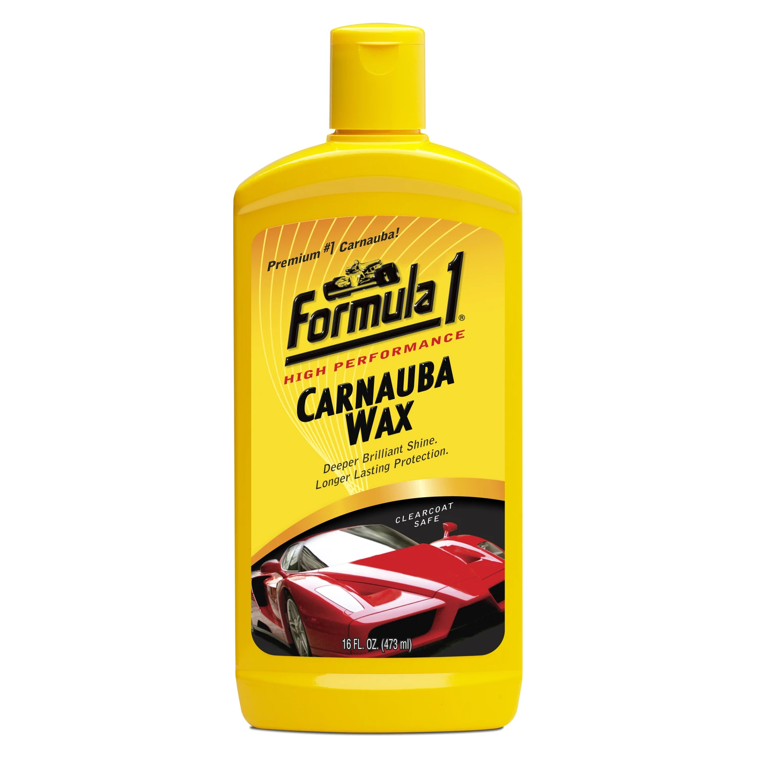 16 Oz. Liquid Carnauba Car Wax - High-gloss Shine & Protection