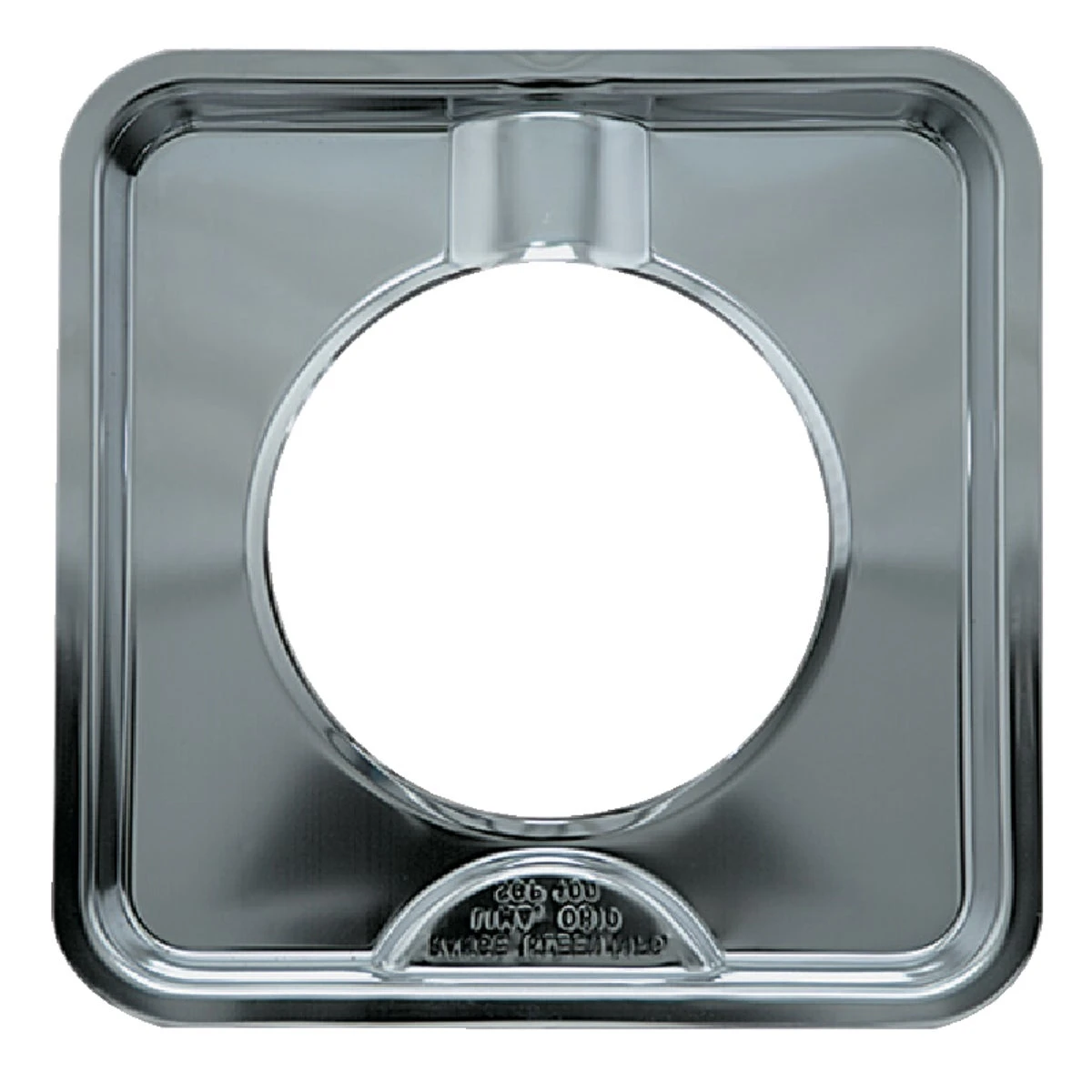 7.5" Square Chrome Gas Drip Pan, Model Sgp-400