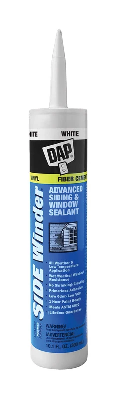 Side Winder 10.1 Oz. Advanced Polymer Siding & Window Sealant, White