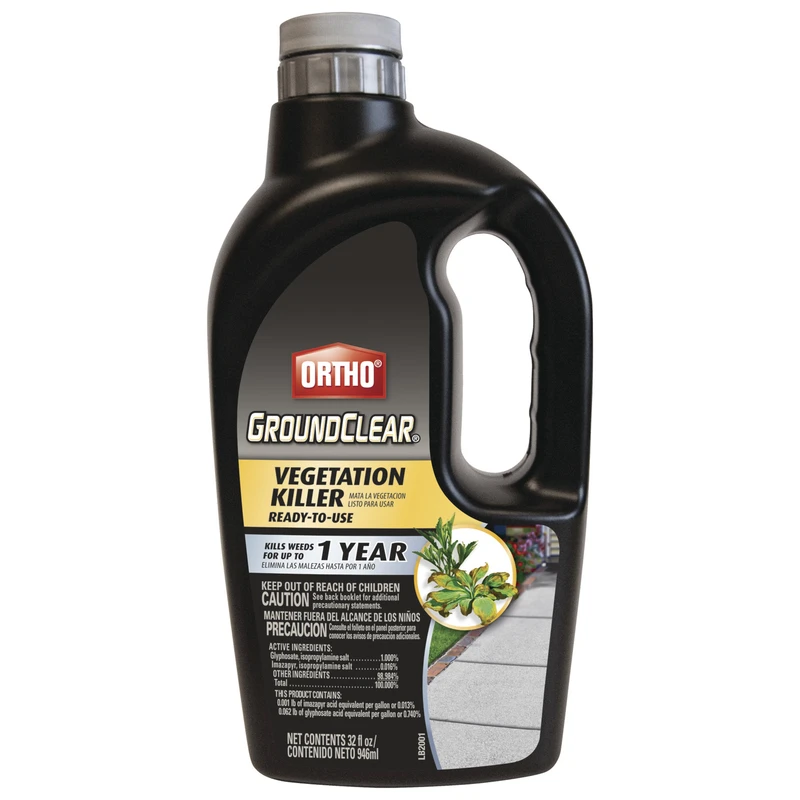 Groundclear Vegetation Killer, 32-ounce Ready-to-use, Kills Weeds For 1 Year