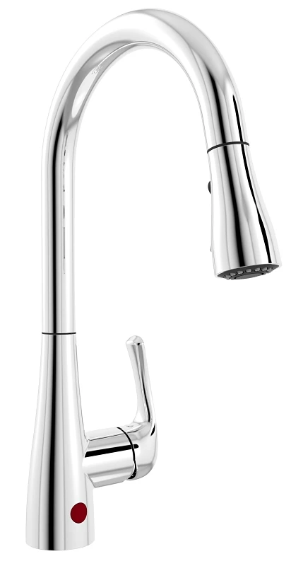 Motion-sensor Kitchen Faucet With Pull-down Spray, Single Handle, Polished Chrome Finish