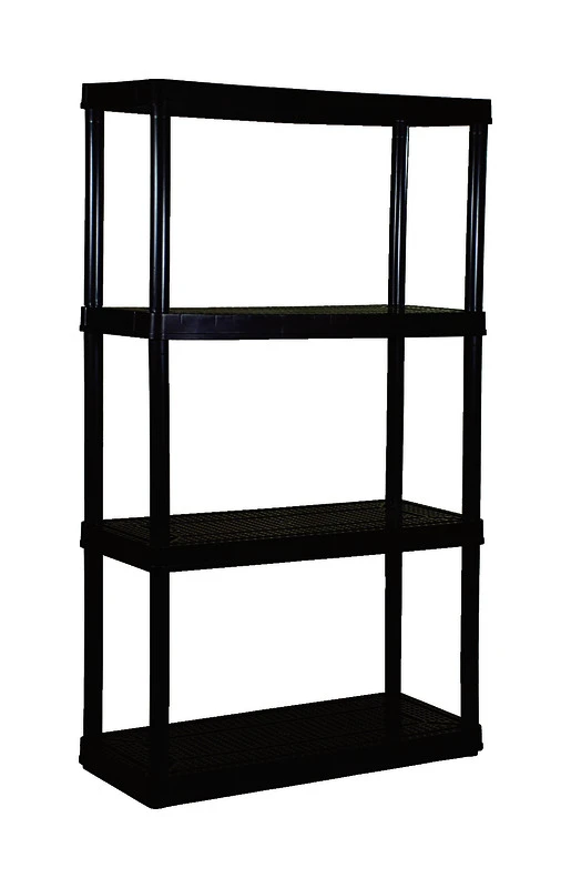 54-1/2 In. H X 32 In. W X 14 In. D Resin Shelving Unit - 4 Shelves