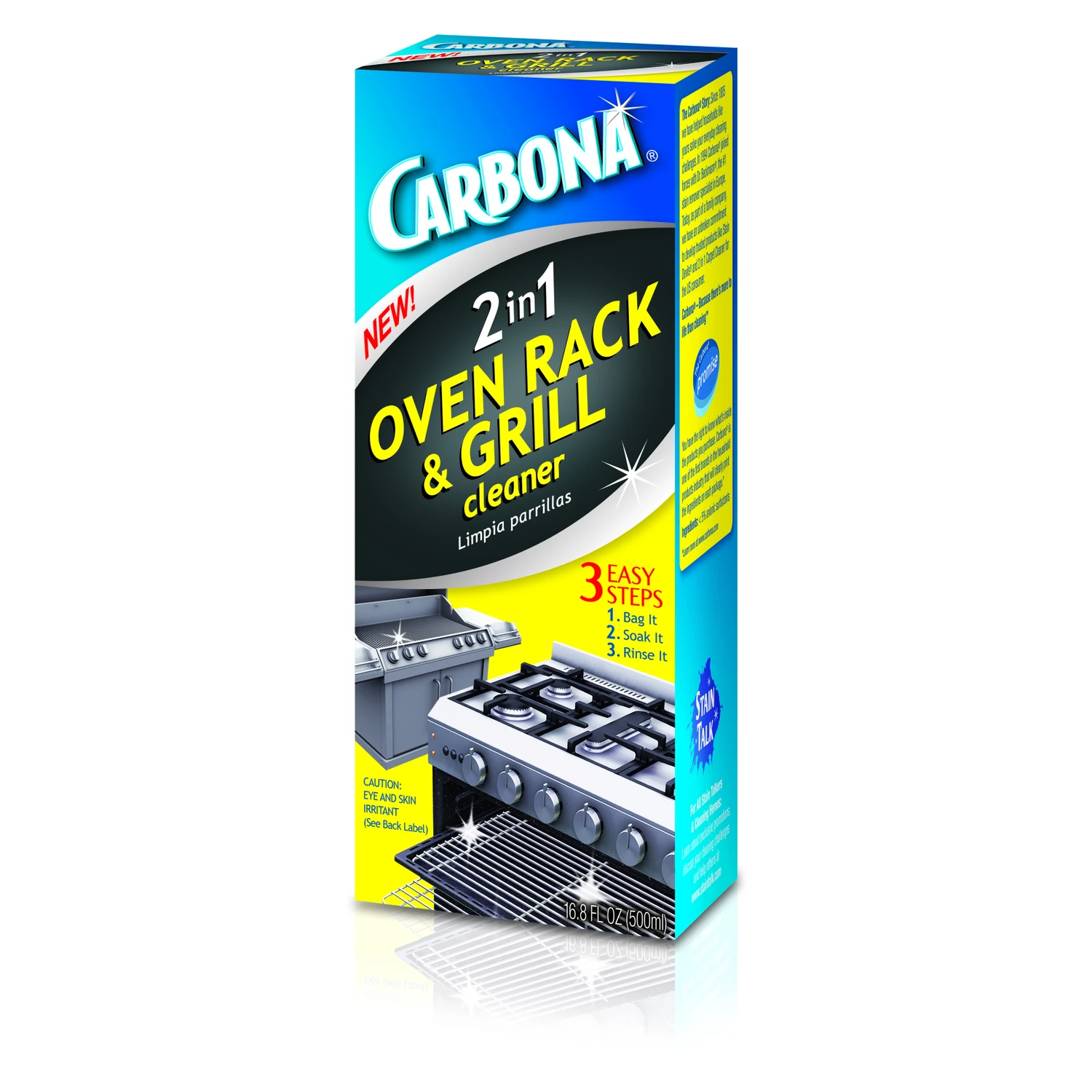 No Scent 2-in-1 Oven Rack And Grill Cleaner 16.8 Oz Liquid