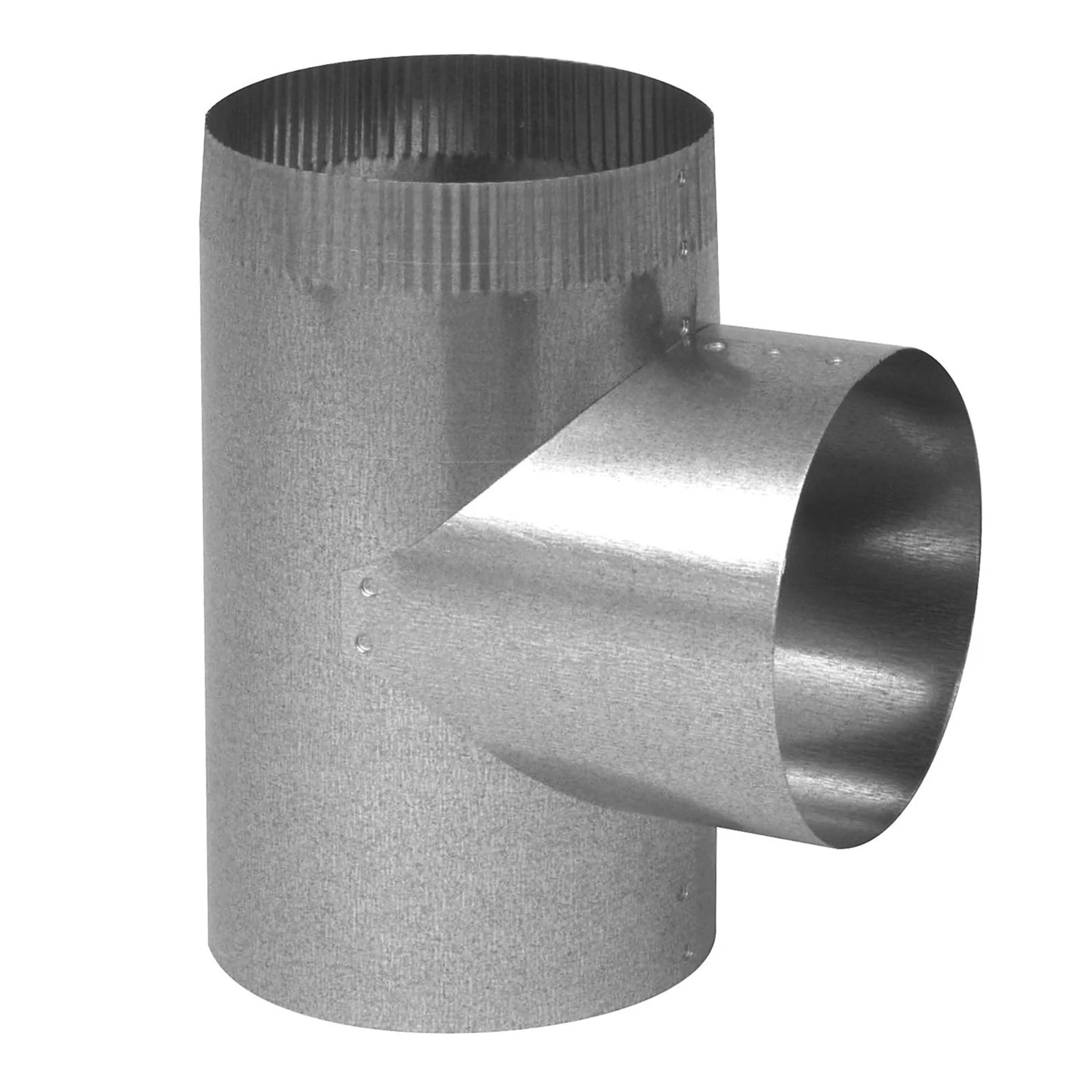 3 In. X 3 In. X 3 In. Galvanized Steel Furnace Pipe Tee - Model Gv0912